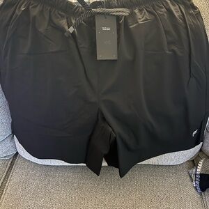 Fabletics Black (1) and blue (2) Athletic Shorts Elastic Waistband Lightweight